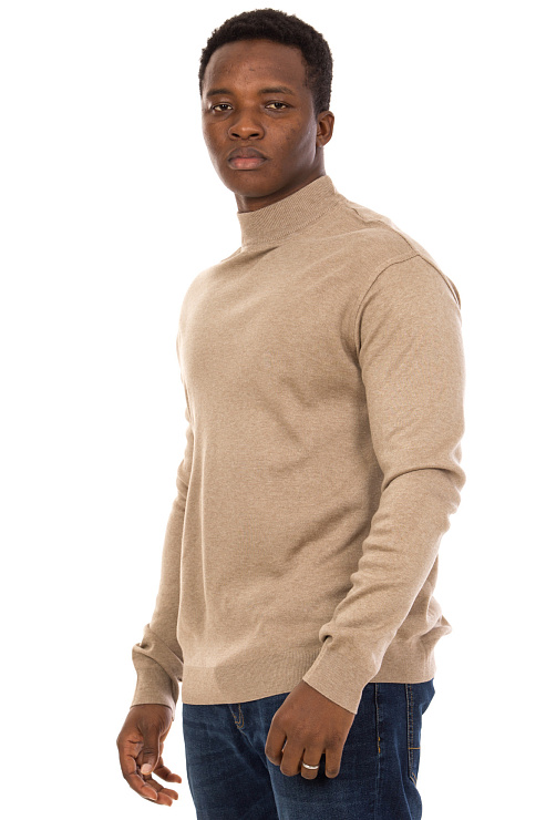 CHEERDUCK/BA 3765 БЕЖЕВЫЙ Водолазка мужская CHEERDUCK цвет Бежевый