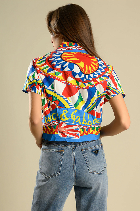 BELLABOA 111-242 СИНИЙ Блуза женская BELLABOA цвет Синий