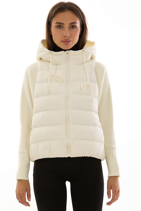 CHEERDUCK/2C22 8232 БЕЛЫЙ Куртка женская CHEERDUCK цвет Белый