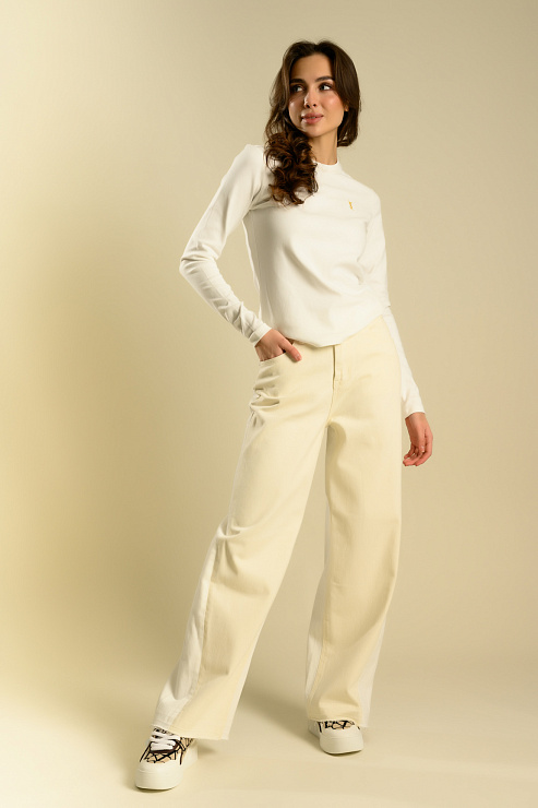 BELLABOA 111-119 БЕЛЫЙ Лонгслив женская BELLABOA цвет Белый