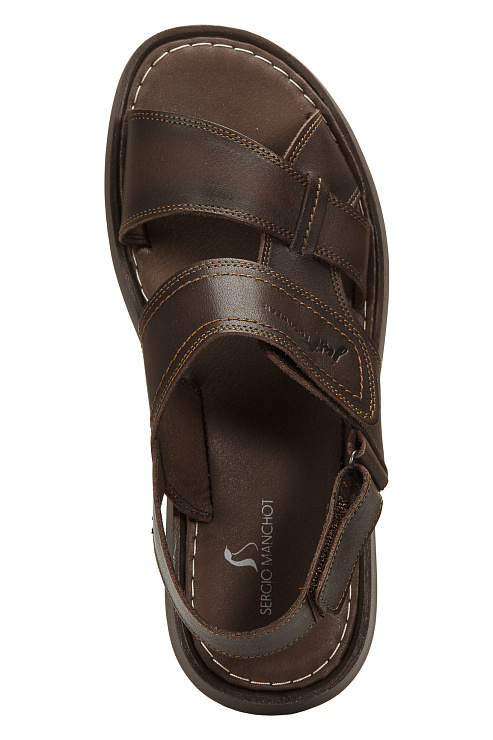 Сандалии SERGIO MANCHOT цвет Коричневый