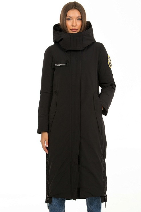 TANGCOI 7732 ЧЕРН. Пуховик женский TANGCOI цвет Черный