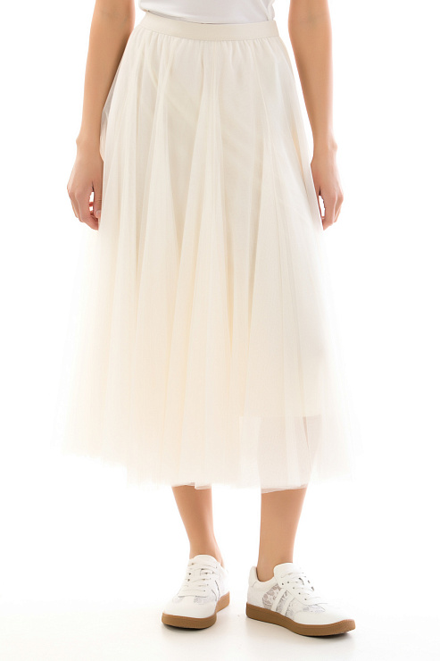 CHEERDUCK/2C19 2329-1 БЕЖЕВЫЙ Юбка CHEERDUCK цвет Бежевый