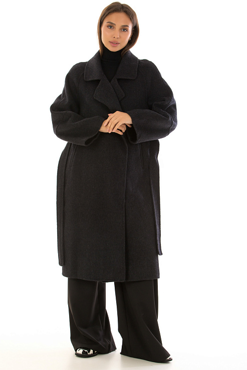 CHEERDUCK/5078 3030 ЧЕРНЫЙ Пальто женское CHEERDUCK цвет Черный