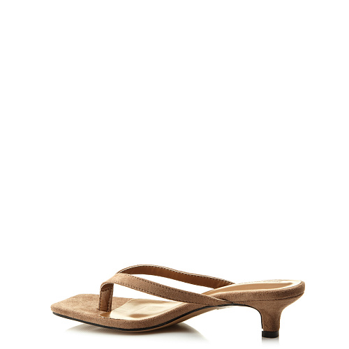 Босоножки на каблуке SERGIO MANCHOT цвет Коричневый