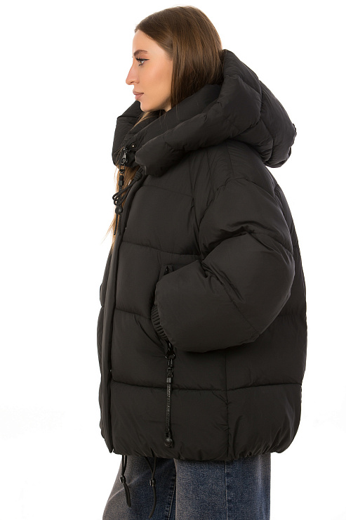 TOWMY E037 ЧЕРНЫЙ Пуховик женский TOWMY цвет Черный
