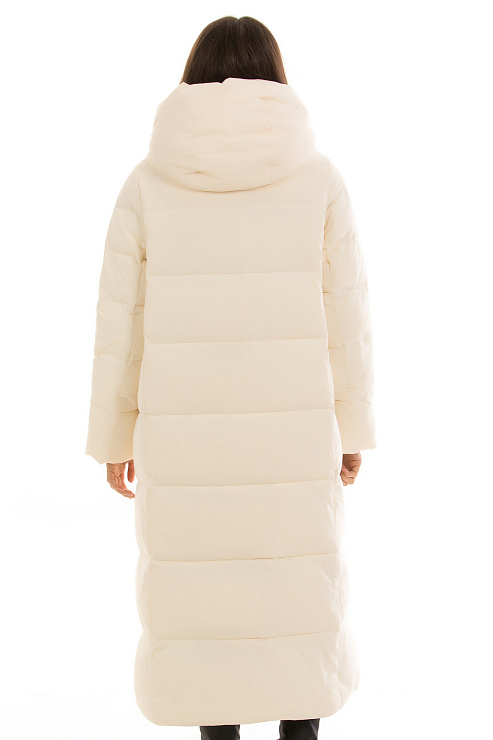 TOWMY 3229 МОЛОЧНЫЙ Пуховик женский TOWMY цвет Молочный