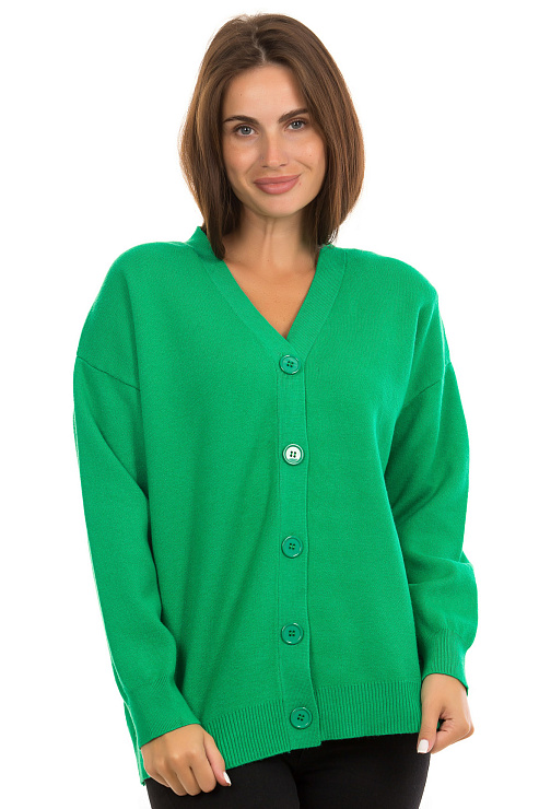 CHEERDUCK/11011 171 ЗЕЛЕНЫЙ Кардиган женский CHEERDUCK цвет Желтый