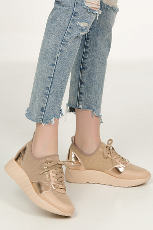Кроссовки BALDININI цвет Бежевый