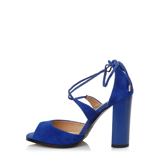 Босоножки на каблуке SERGIO MANCHOT цвет Синий