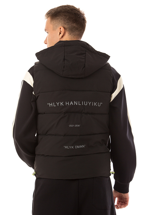 CHEERDUCK/2C62 588 ЧЕРНЫЙ Жилет мужской CHEERDUCK цвет Черный