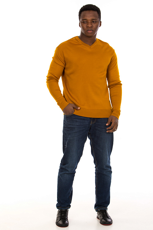 CHEERDUCK/BA 3763 ЖЕЛТЫЙ Джемпер мужской CHEERDUCK цвет Желтый