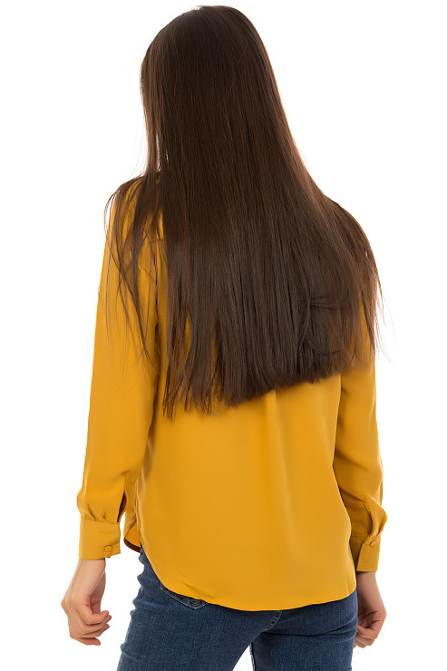 CHEERDUCK/2C19 930 ЖЕЛТЫЙ Блуза женская CHEERDUCK цвет Желтый