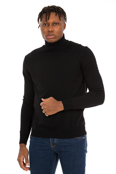 BALDININI MU04 NERO Водолазка мужская BALDININI цвет Черный