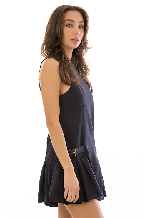 CHEERDUCK/2C19 2756 Т.СИНИЙ Платье  CHEERDUCK цвет Синий