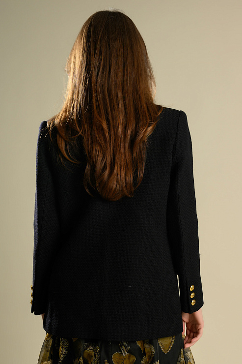 BELLABOA 111-187 ЧЕРНЫЙ Пиджак женский BELLABOA цвет Черный