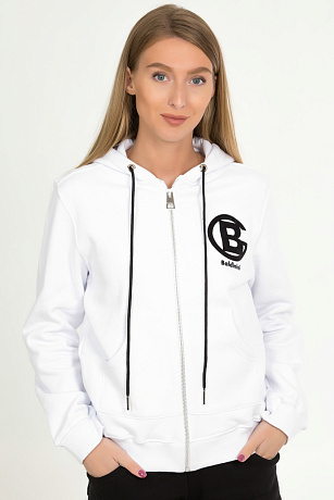 BALDININI AFWR14001 WHITE Худи женское BALDININI цвет Белый