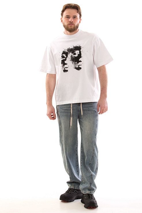 CHEERDUCK/4070 40330 ГОЛУБОЙ Джинсы мужские CHEERDUCK цвет Голубой