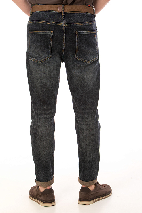 CHEERDUCK/4070 90396 ЧЕРНЫЙ Джинсы мужские CHEERDUCK цвет Черный