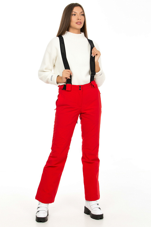 High Experience 9515 КРАСН. Брюки горнолыжные женские HIGH EXPERIENCE цвет Красный