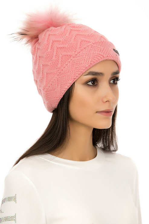 BALDININI 121705 ROSA Шапка женская BALDININI цвет Розовый