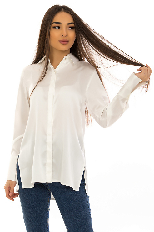 CHEERDUCK/2C19 2065 БЕЛЫЙ Блуза женская CHEERDUCK цвет Белый