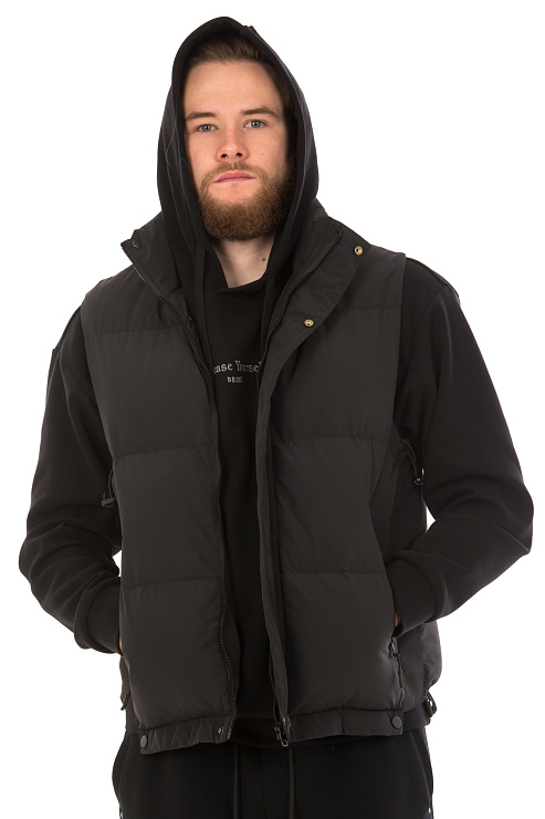 CHEERDUCK/4070 17 ЧЕРНЫЙ Жилет мужской CHEERDUCK цвет Черный