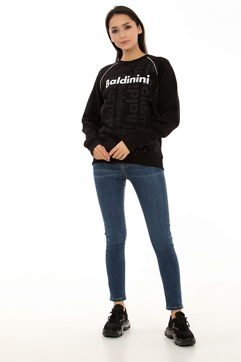BALDININI FPD04 NERO Свитшот женский BALDININI цвет Черный