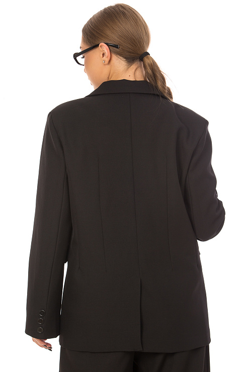 CHEERDUCK/2C19 9928-1 ЧЕРНЫЙ Пиджак женский CHEERDUCK цвет Черный