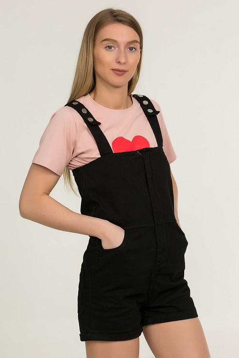 CHEER&DUCK/2025 9976 ЧЕРН. Комбинезон женский CHEERDUCK цвет Черный