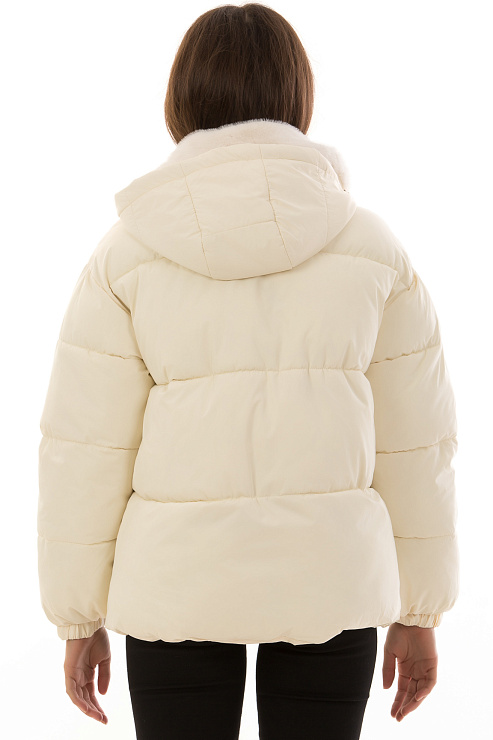 CHEERDUCK/2030 A603 БЕЛЫЙ Куртка женская CHEERDUCK цвет Белый