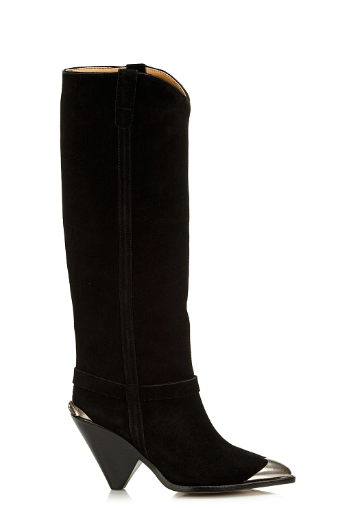 Сапоги на каблуке BELLABOA цвет Черный