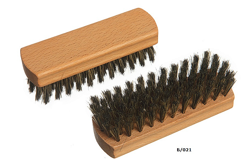 Щетка обувная (натуральная щетина) 12,5см BRAUS цвет 