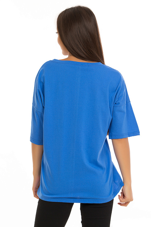 CHEERDUCK/FA 0012 СИНИЙ Футболка женская CHEERDUCK цвет Синий