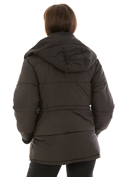 CHEERDUCK/2C22 A926 ЧЕРНЫЙ Куртка женская CHEERDUCK цвет Черный