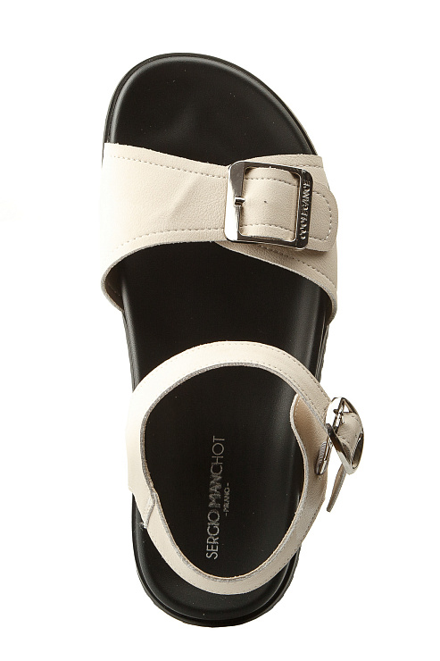 Сандалии SERGIO MANCHOT цвет Бeжевый