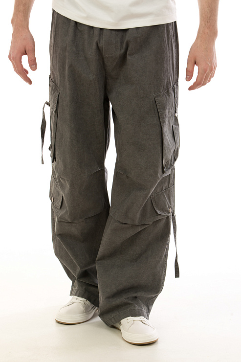 CHEERDUCK/4070 8581 СЕРЫЙ Брюки мужские CHEERDUCK цвет Серый