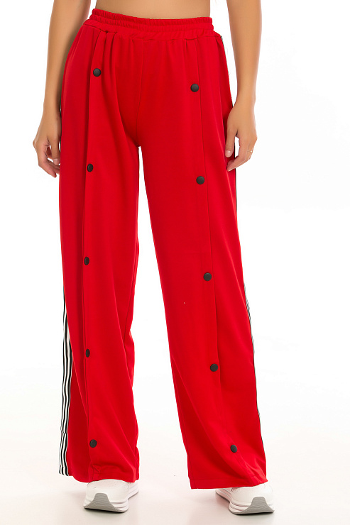 CHEERDUCK/SAHI 1514 КРАСНЫЙ Брюки женские CHEERDUCK цвет Красный