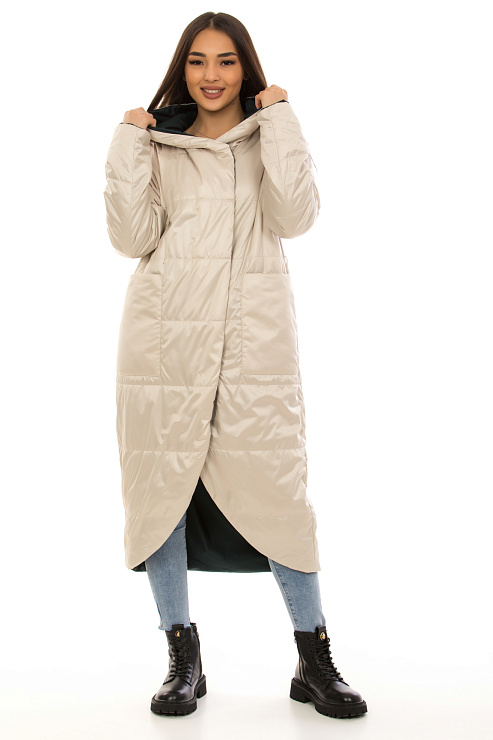 GRACE 352 ЗЕЛЕНЫЙ Плащ женский GRACE цвет Зеленый