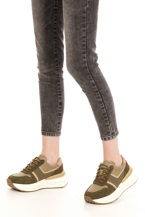 Кроссовки SERGIO MANCHOT цвет Зеленый