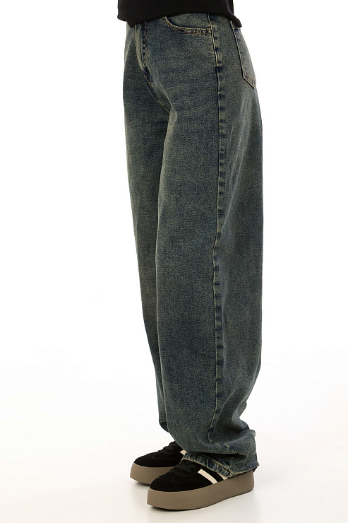 Fashion 8125 СИНИЙ Джинсы женские FASHION цвет Синий