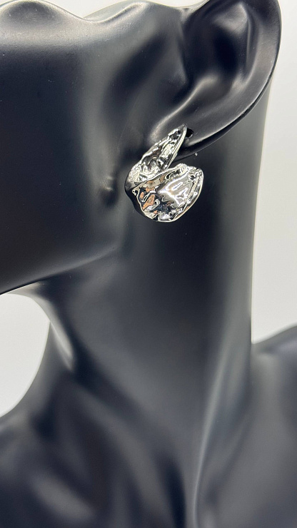 Серьги BELLABOA цвет Серебристый