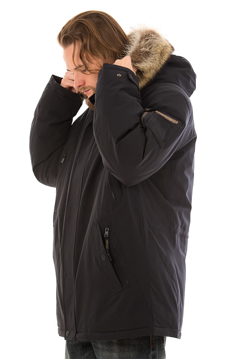 SHarK Force 7251108 ЧЕРНЫЙ Пуховик мужской SHARK FORCE цвет Черный