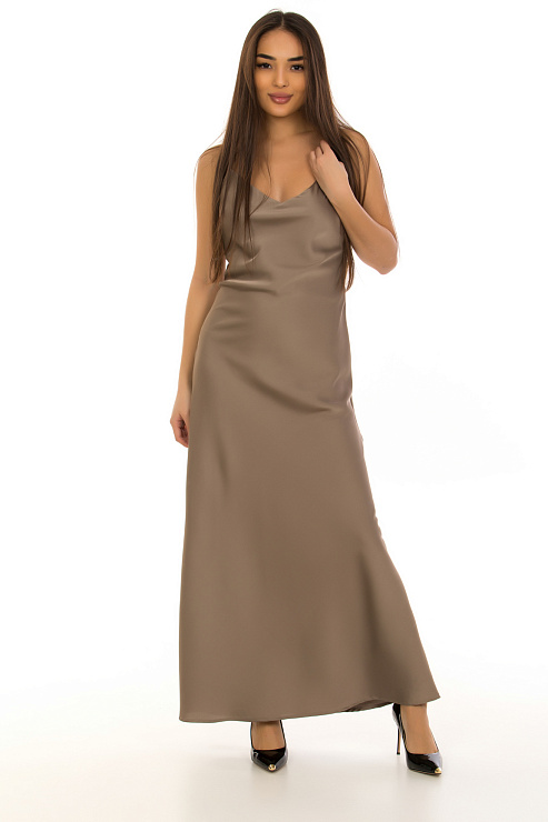 CHEERDUCK/2C19 976 КОРИЧНЕВЫЙ Платье  CHEERDUCK цвет Коричневый