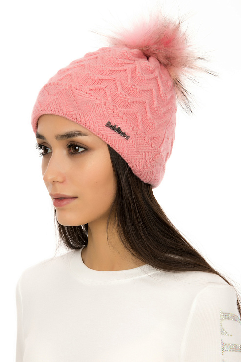 BALDININI 121705 ROSA Шапка женская BALDININI цвет Розовый