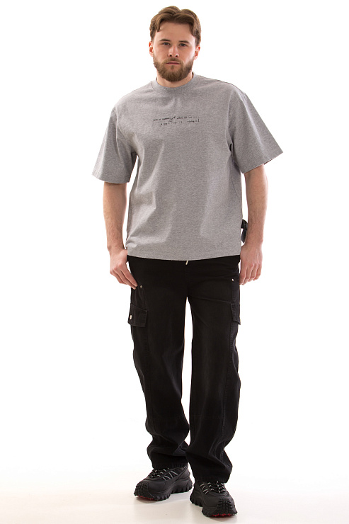 CHEERDUCK/4070 40343-1 ЧЕРНЫЙ Джинсы мужской CHEERDUCK цвет Черный