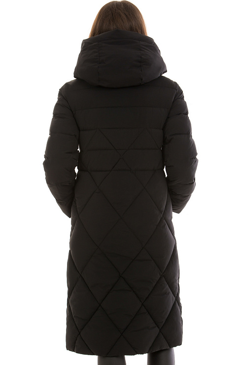 TOWMY 3323 ЧЕРНЫЙ Пуховик женский TOWMY цвет Черный