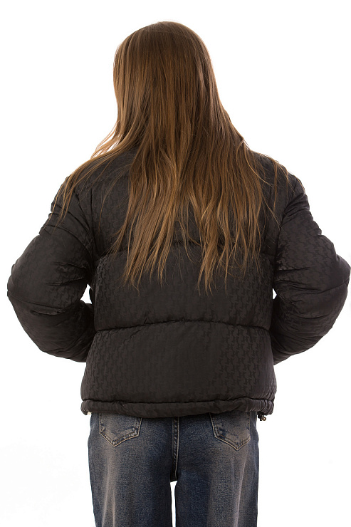 CHEERDUCK/2025 6857 ЧЕРНЫЙ Куртка женская CHEERDUCK цвет Черный