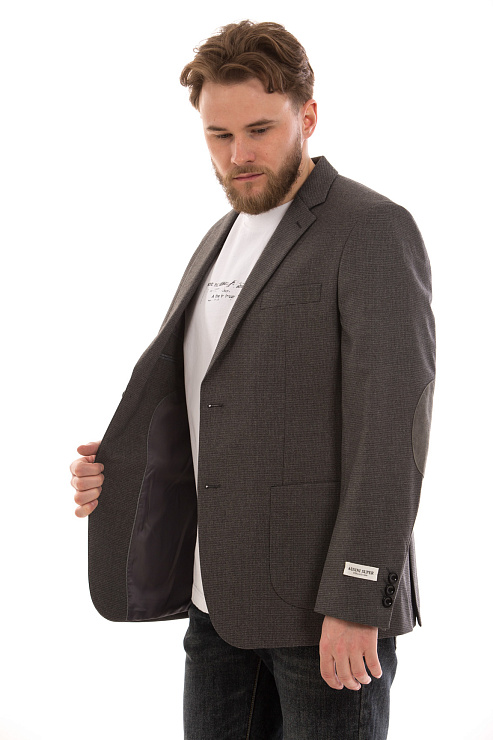 CHEERDUCK/2C87 26244-19 СЕРЫЙ Пиджак мужской CHEERDUCK цвет Серый