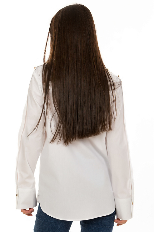 CHEERDUCK/2C19 299 БЕЛЫЙ Блуза женская CHEERDUCK цвет Белый